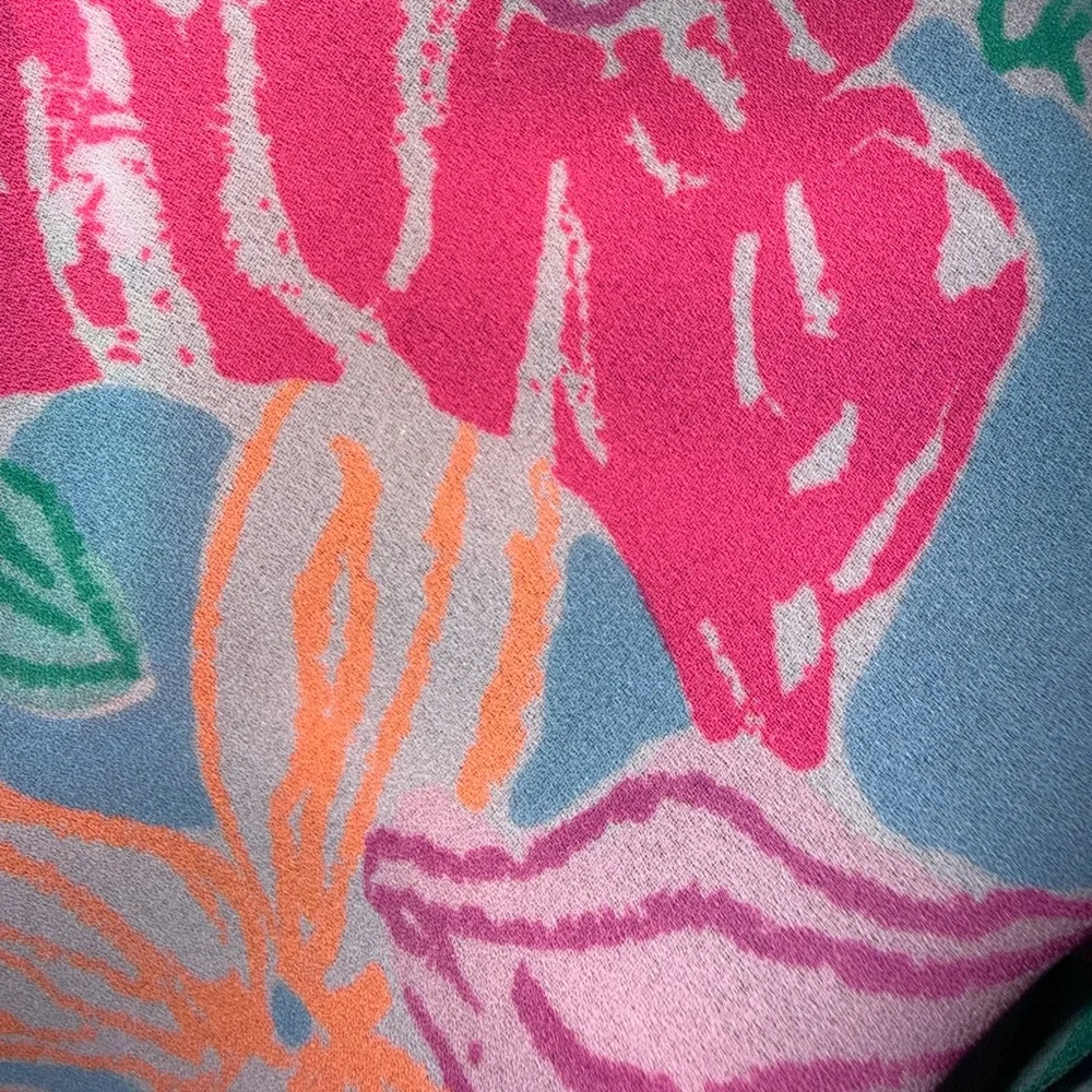 Lilly Pulitzer 3/4 Sleeve Pamala Top - Picture 8 of 13
